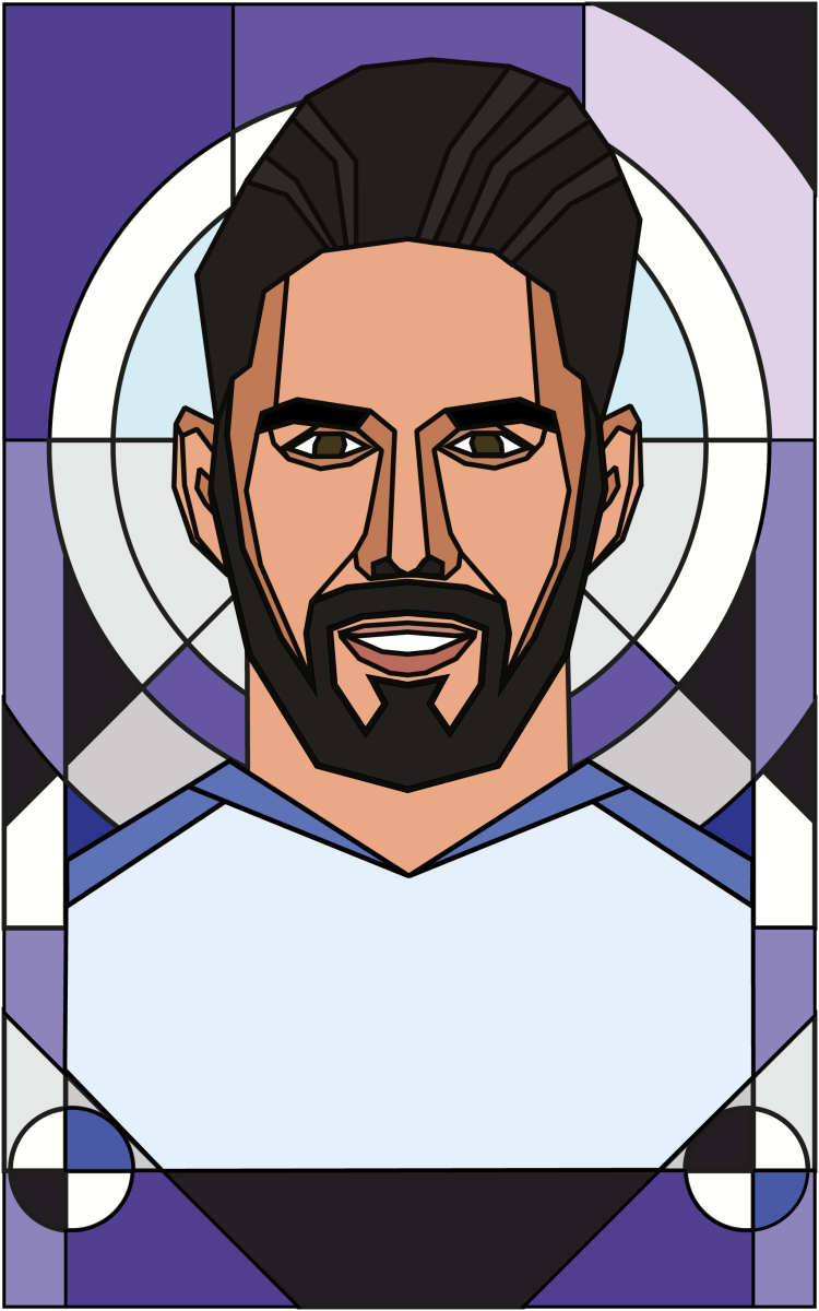 他对足球的 他对足球的